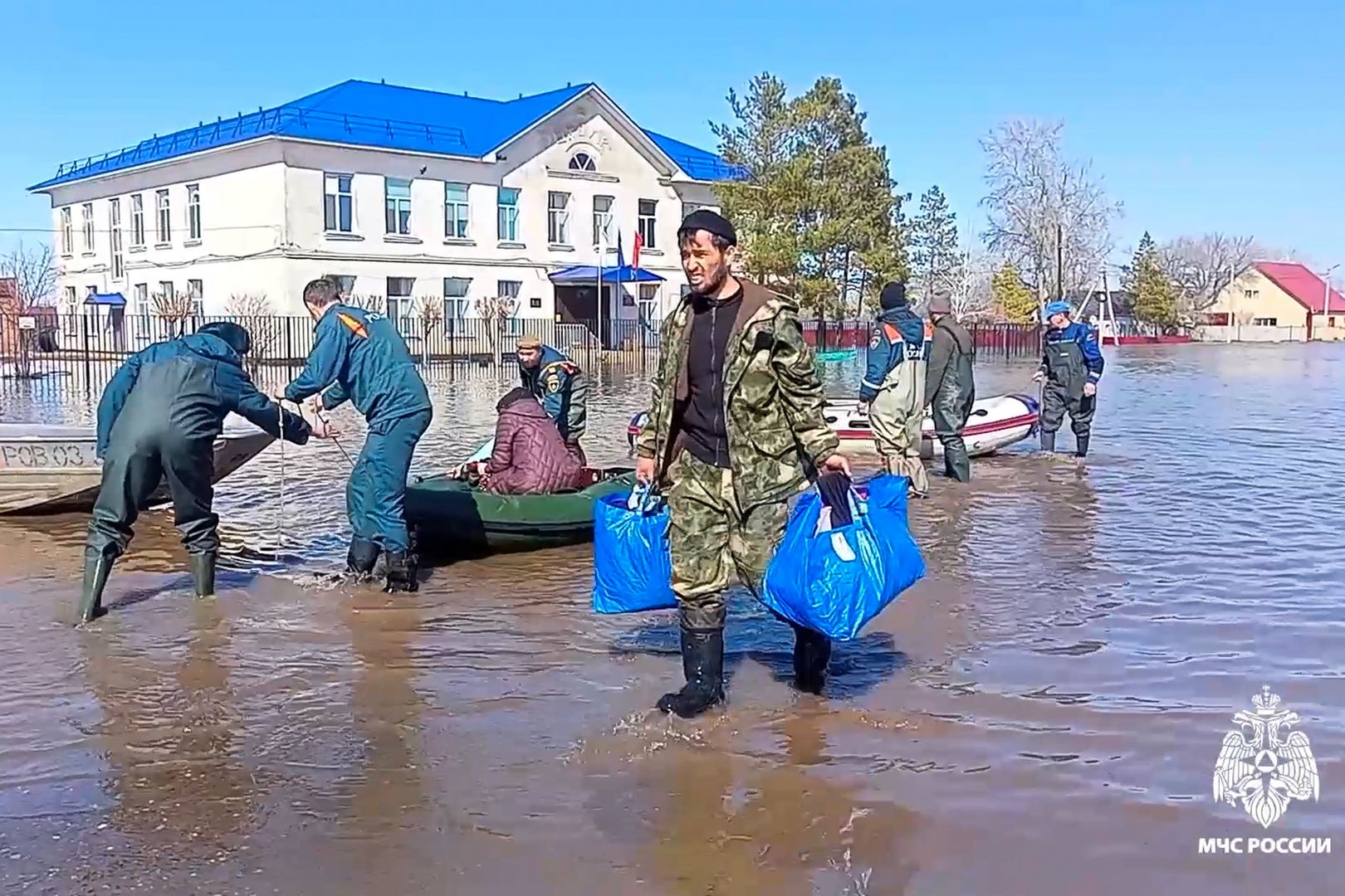 В Оренбургской области ввели режим ЧС из-за паводка